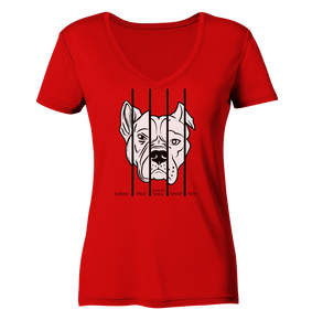 five Dogs| KOLLEKTION | New - Ladies V-Neck Shirt