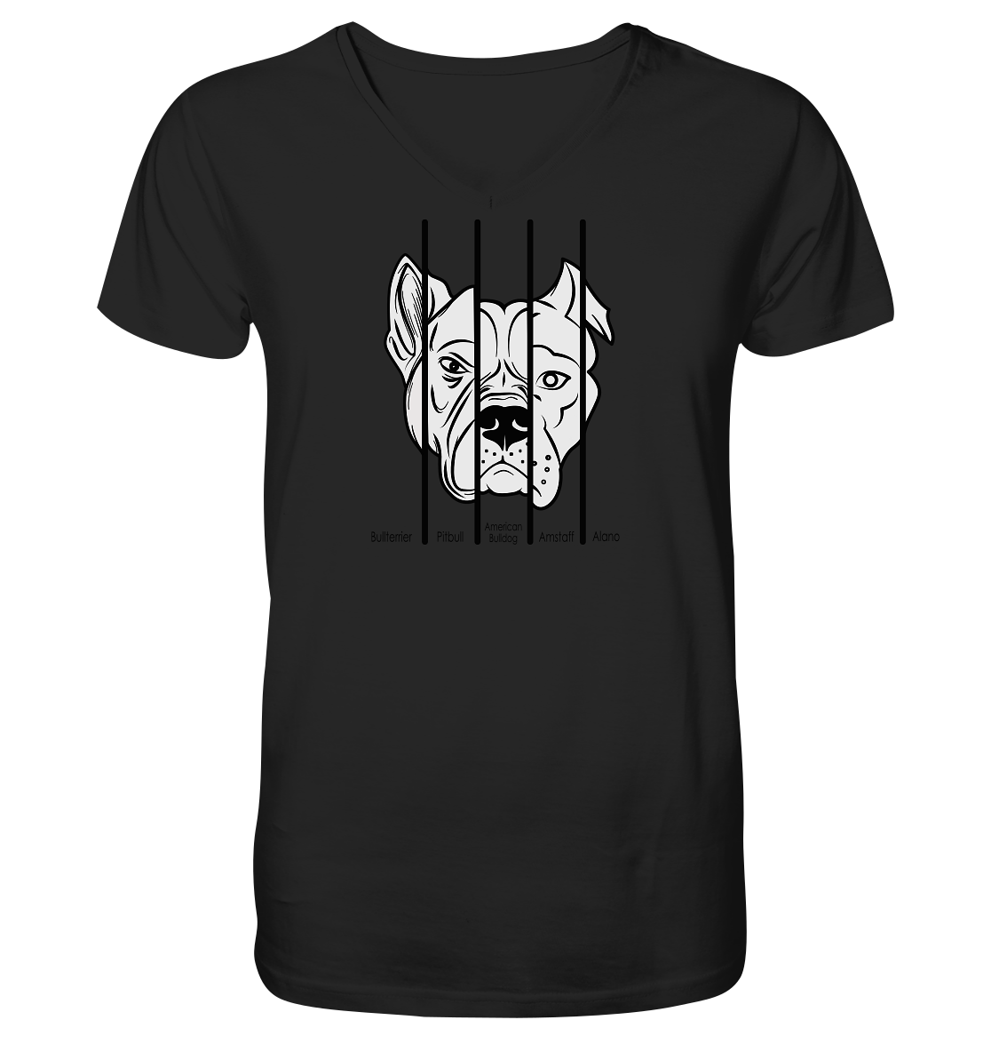 five Dogs| KOLLEKTION | New - V-Neck Shirt