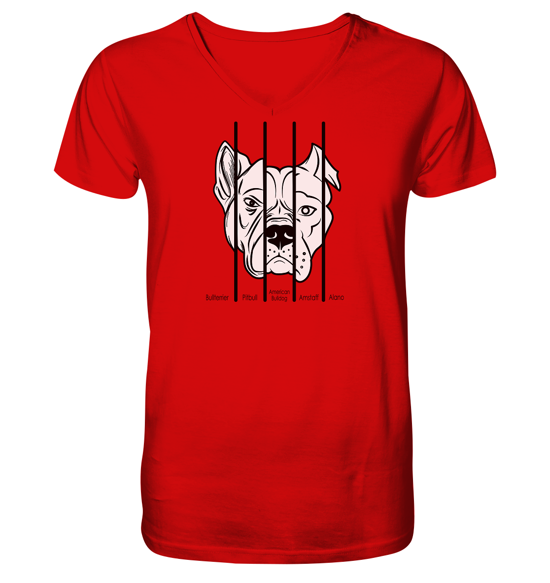 five Dogs| KOLLEKTION | New - V-Neck Shirt